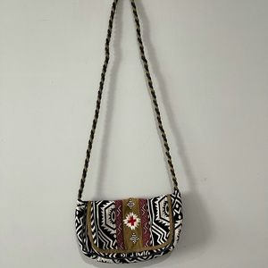Boho Handmade Stylish Crossbody Cotton Printed Design Sling World market bag